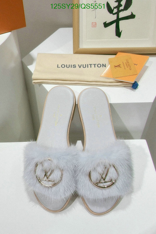 LV-Women Shoes Code: QS5551 $: 125USD