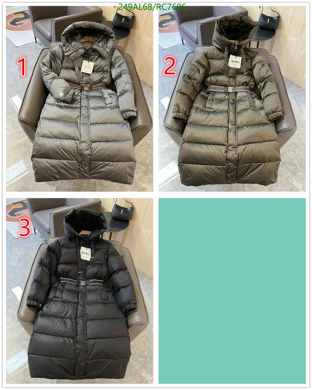 MaxMara-Down jacket Women Code: RC7606 $: 249USD