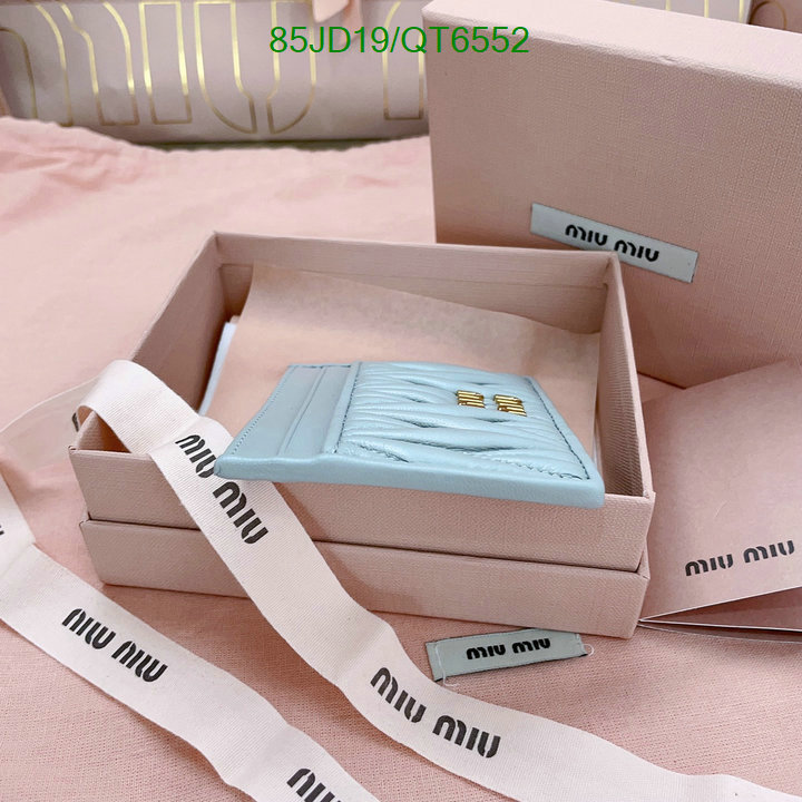 Miu Miu-Wallet Mirror Quality Code: QT6552 $: 85USD