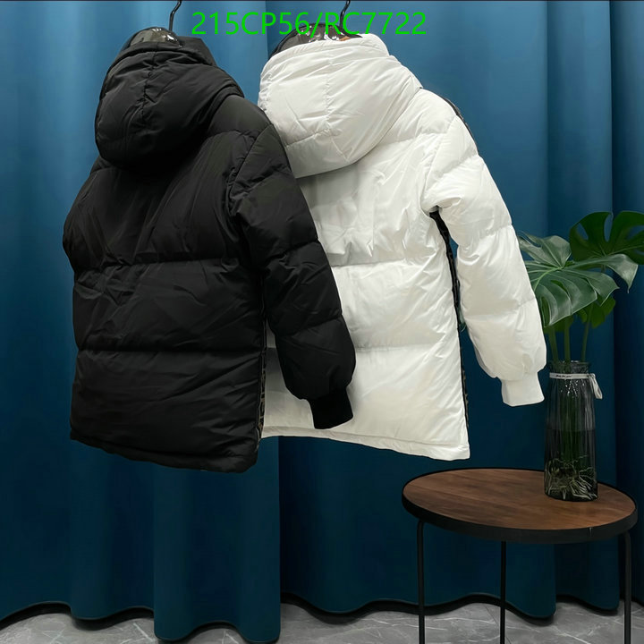 Fendi-Down jacket Men Code: RC7722 $: 215USD