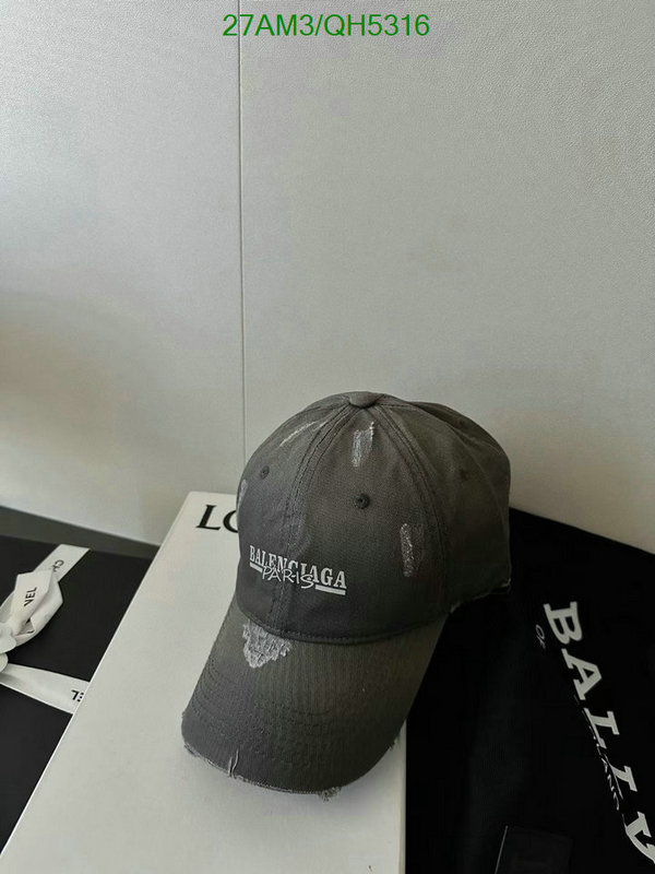 Balenciaga-Cap(Hat) Code: QH5316 $: 27USD