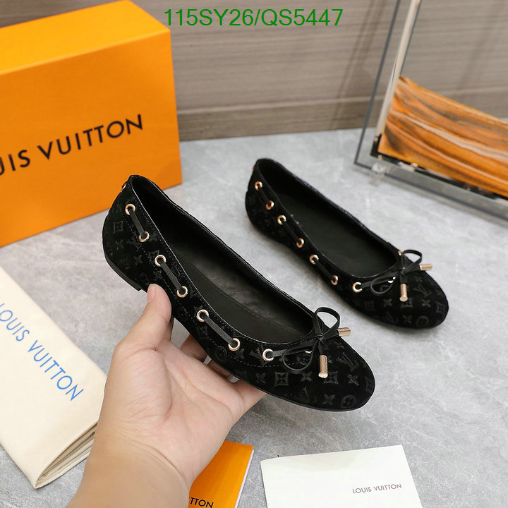 LV-Women Shoes Code: QS5447 $: 115USD