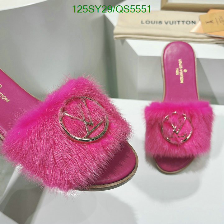 LV-Women Shoes Code: QS5551 $: 125USD