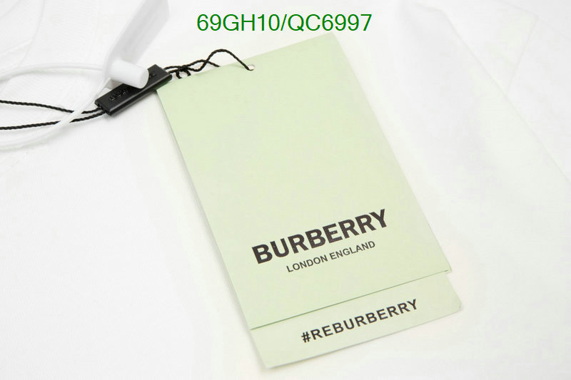 Burberry-Clothing Code: QC6997 $: 69USD