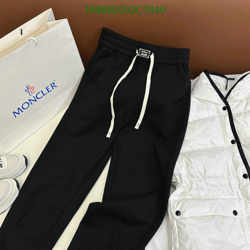 MIUMIU-Clothing Code: QC7640 $: 109USD