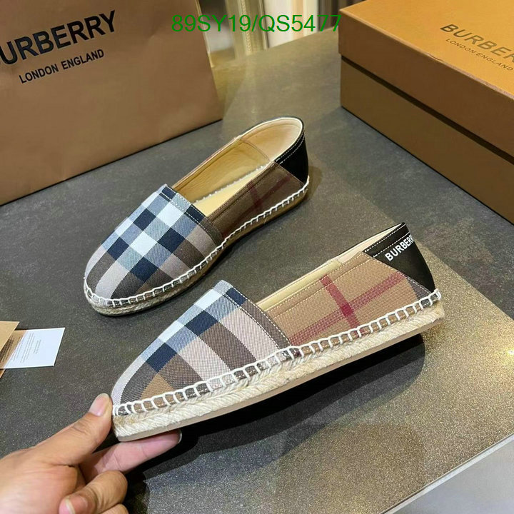 Burberry-Women Shoes Code: QS5477 $: 89USD