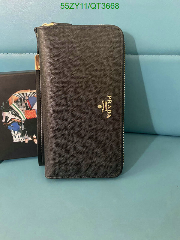 Prada-Wallet-4A Quality Code: QT3668 $: 55USD