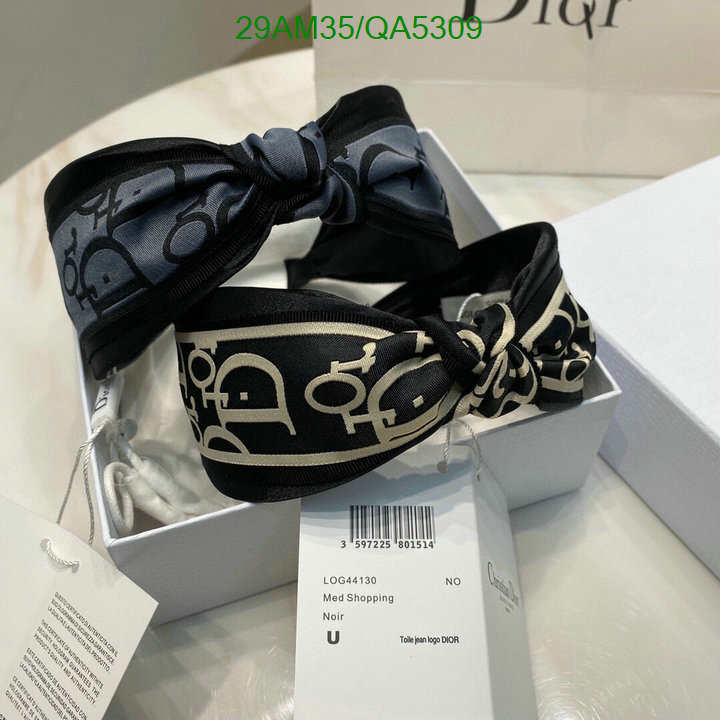 Dior-Headband Code: QA5309 $: 29USD