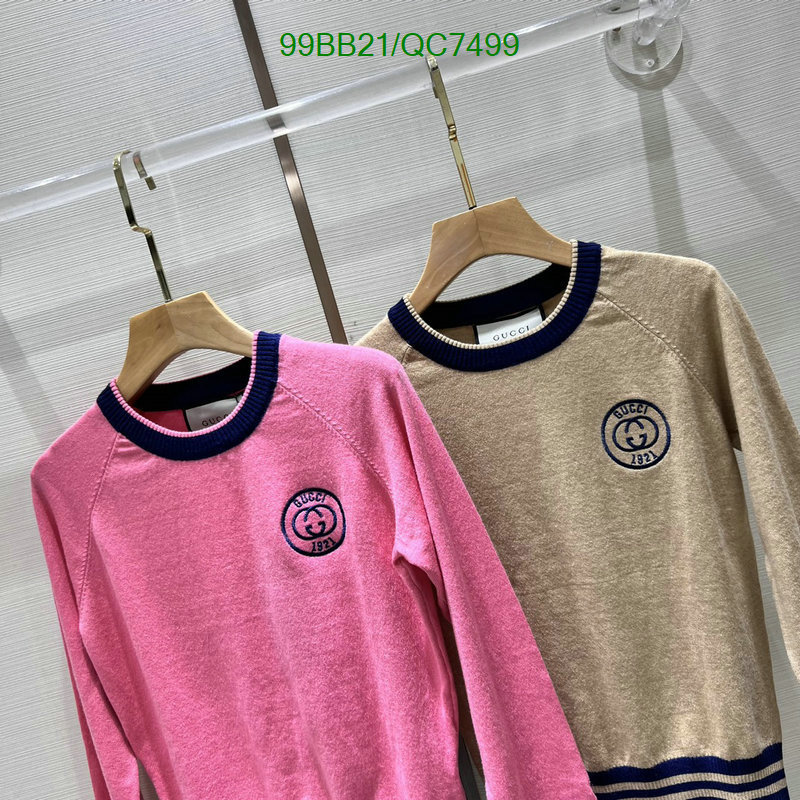 Gucci-Clothing Code: QC7499 $: 99USD