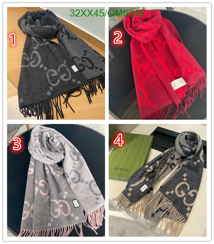 Gucci-Scarf Code: QM6816 $: 32USD