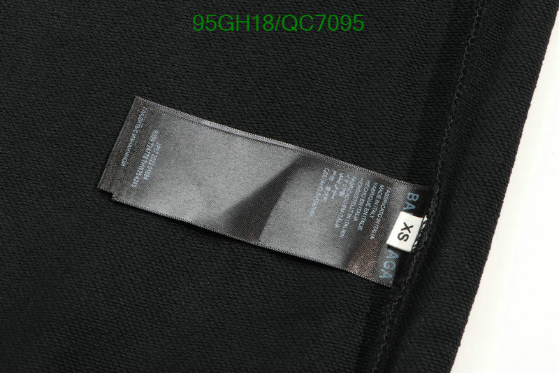 Balenciaga-Clothing Code: QC7095 $: 95USD