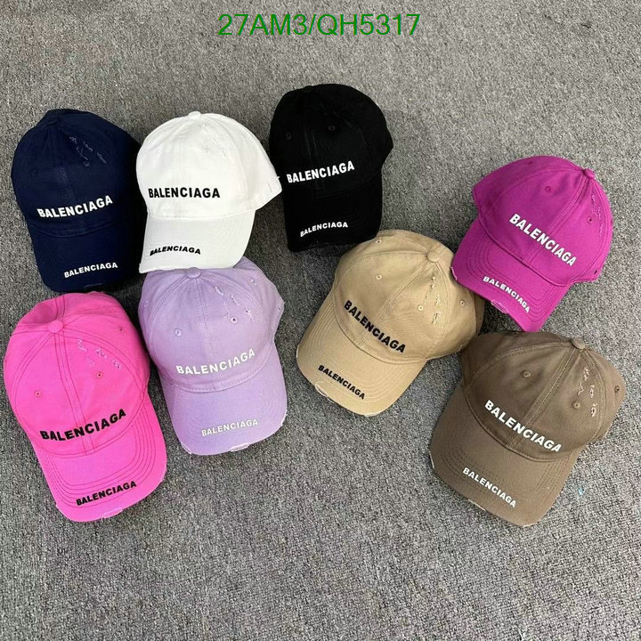 Balenciaga-Cap(Hat) Code: QH5317 $: 27USD