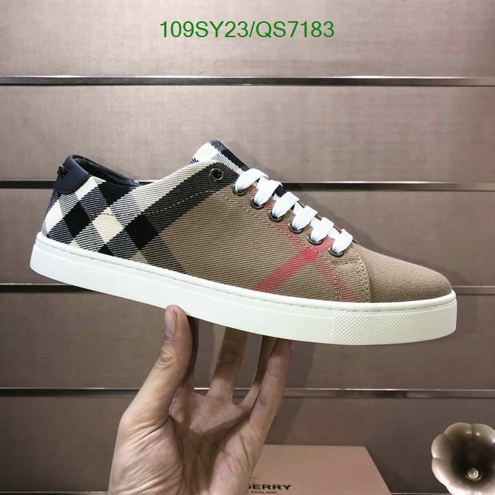 Burberry-Men shoes Code: QS7183 $: 109USD