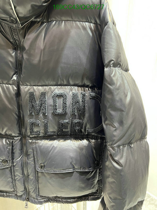 Moncler-Down jacket Women Code: QC6727 $: 169USD