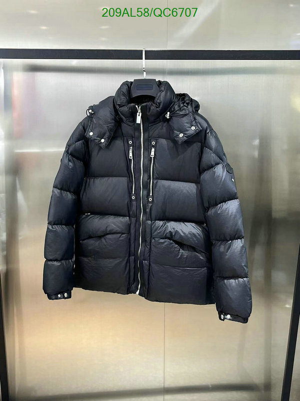 Moncler-Down jacket Men Code: QC6707 $: 209USD