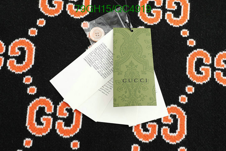 Gucci-Clothing Code: QC4919 $: 79USD