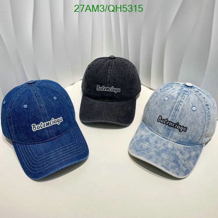 Balenciaga-Cap(Hat) Code: QH5315 $: 27USD