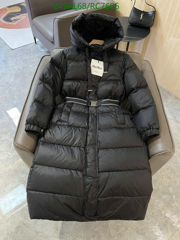 MaxMara-Down jacket Women Code: RC7606 $: 249USD