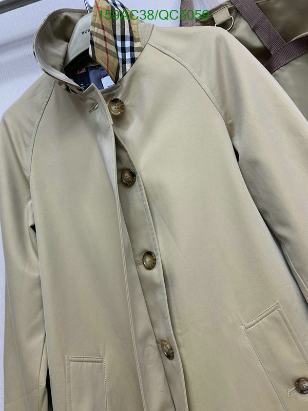 Burberry-Down jacket Women Code: QC5059 $: 159USD
