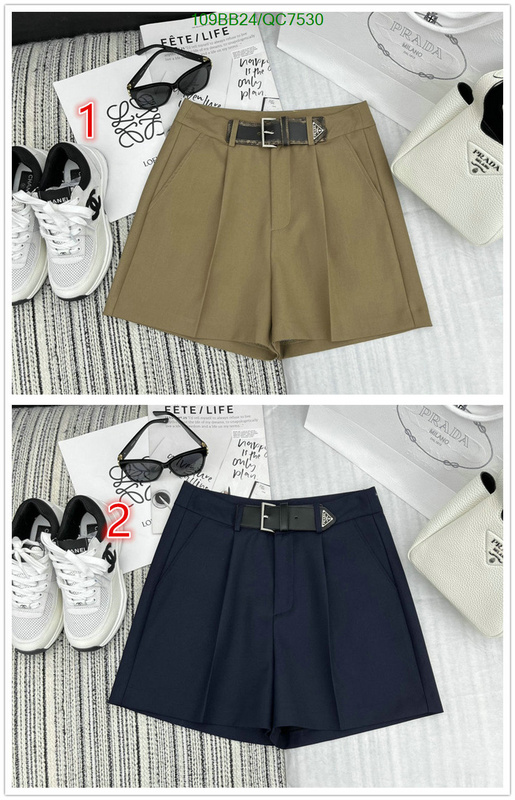 Prada-Clothing Code: QC7530 $: 109USD