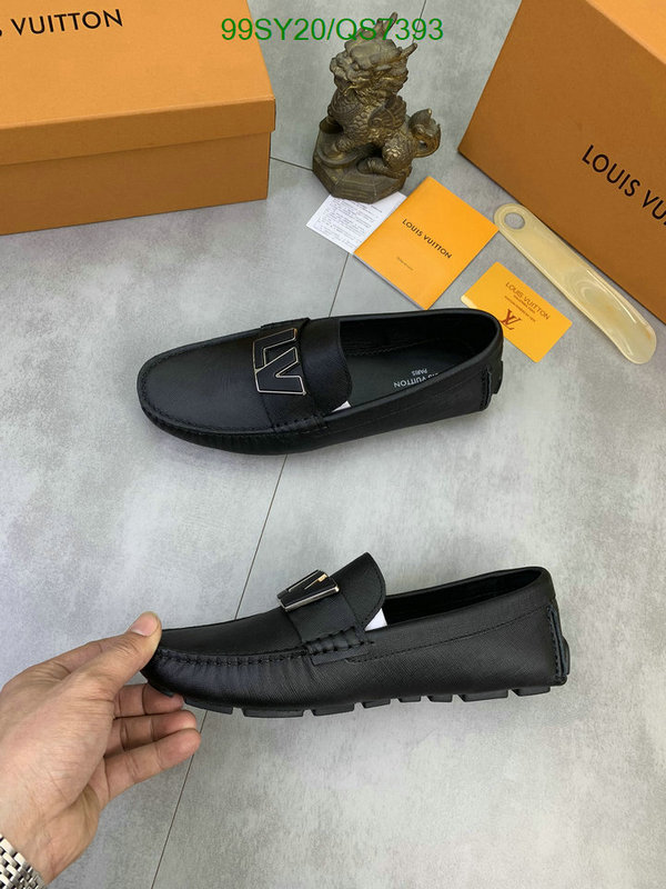LV-Men shoes Code: QS7393 $: 99USD