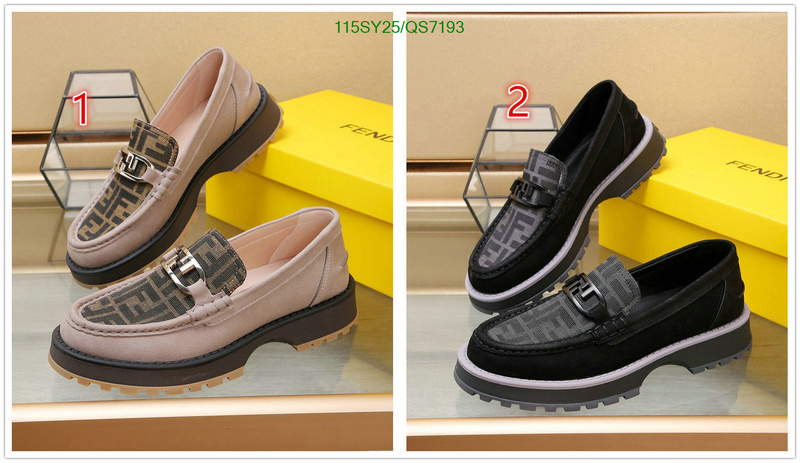 Fendi-Men shoes Code: QS7193 $: 115USD