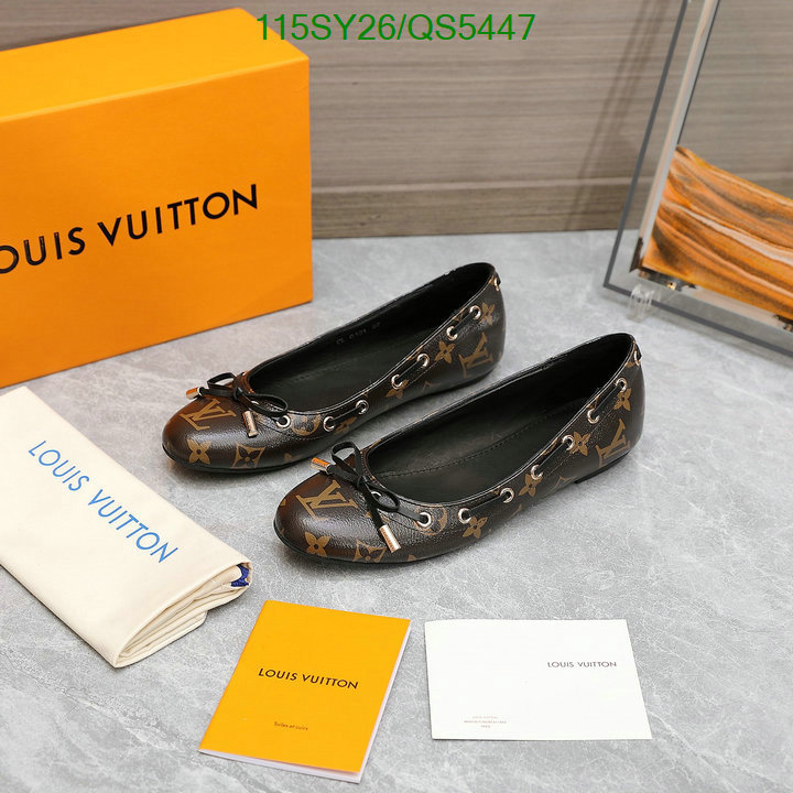 LV-Women Shoes Code: QS5447 $: 115USD