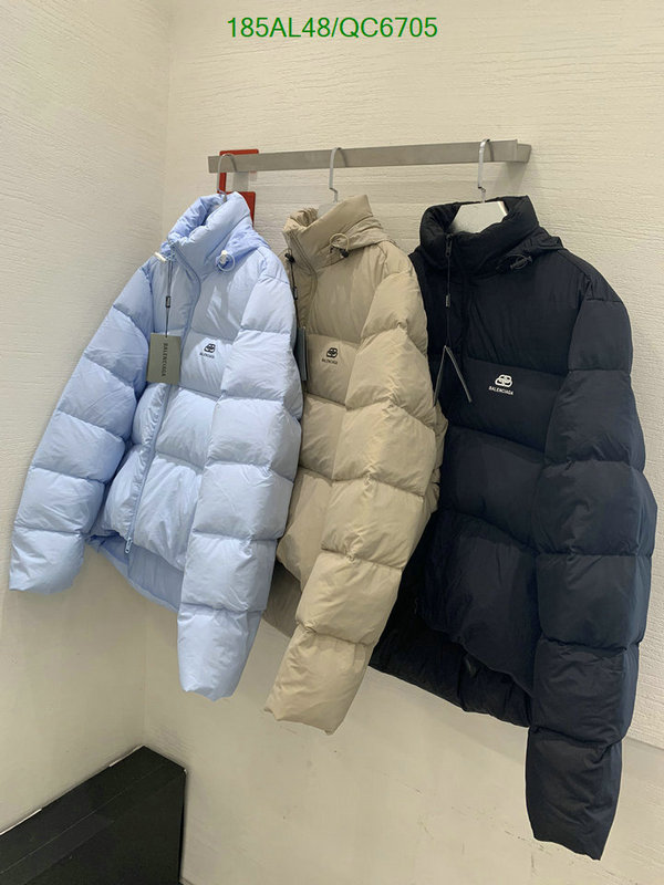 Balenciaga-Down jacket Women Code: QC6705 $: 185USD