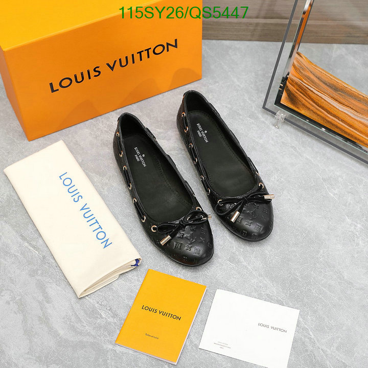 LV-Women Shoes Code: QS5447 $: 115USD