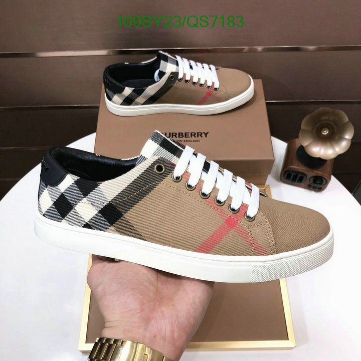 Burberry-Men shoes Code: QS7183 $: 109USD