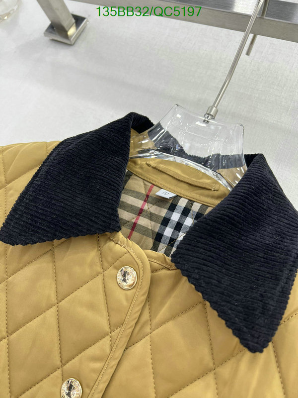 Burberry-Clothing Code: QC5197 $: 135USD