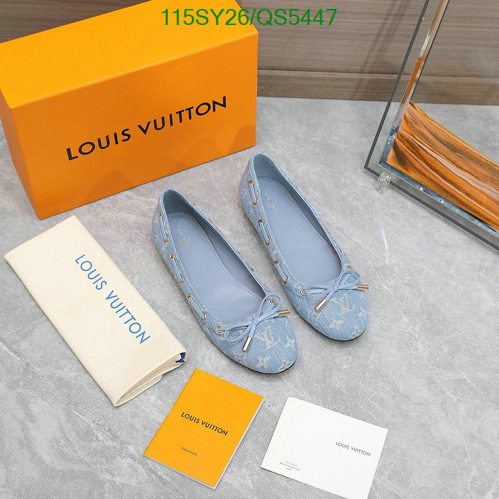 LV-Women Shoes Code: QS5447 $: 115USD