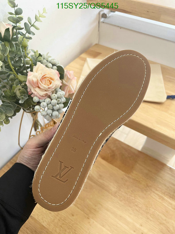 LV-Women Shoes Code: QS5445 $: 115USD