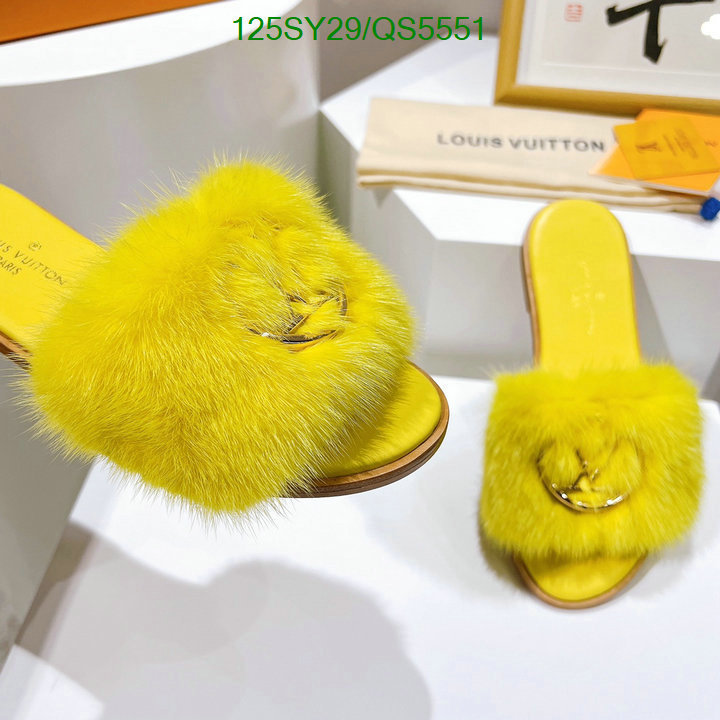 LV-Women Shoes Code: QS5551 $: 125USD