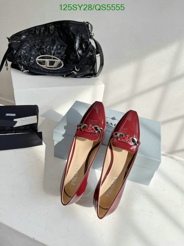 Prada-Women Shoes Code: QS5555 $: 125USD