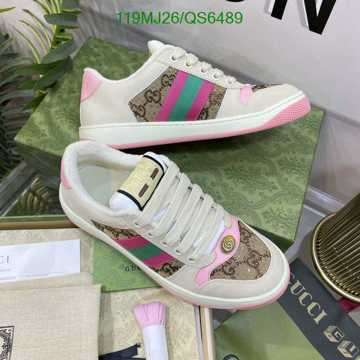 Gucci-Women Shoes Code: QS6489 $: 119USD