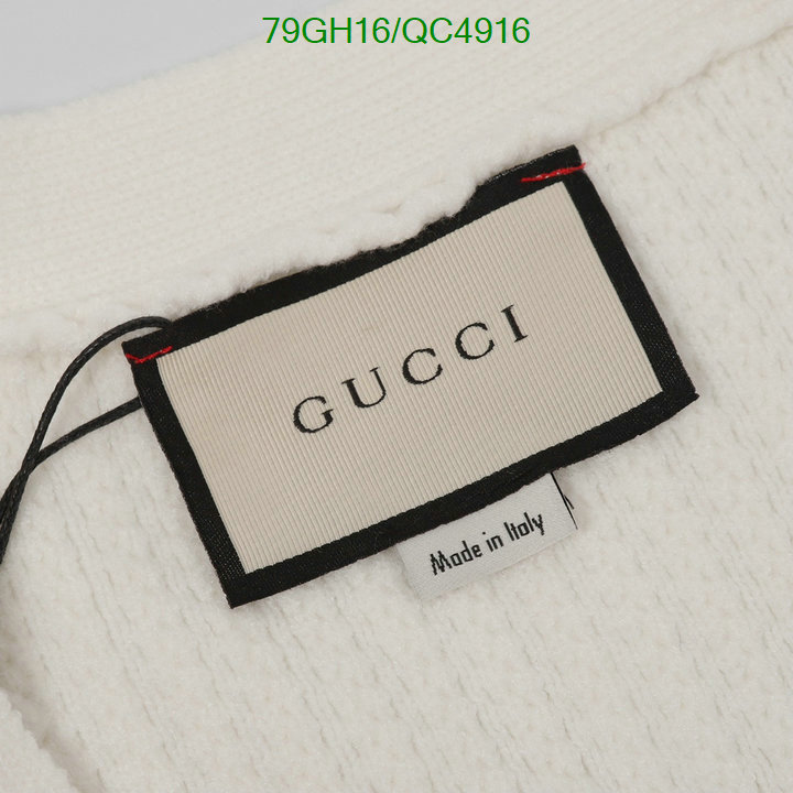 Gucci-Clothing Code: QC4916 $: 79USD