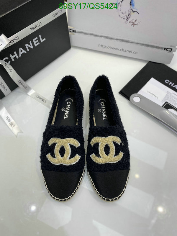 Chanel-Women Shoes Code: QS5424 $: 89USD