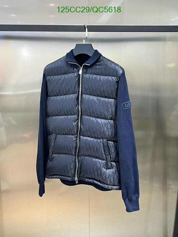 Dior-Down jacket Men Code: QC5618 $: 125USD