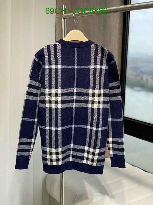 Burberry-Clothing Code: QC6886 $: 69USD