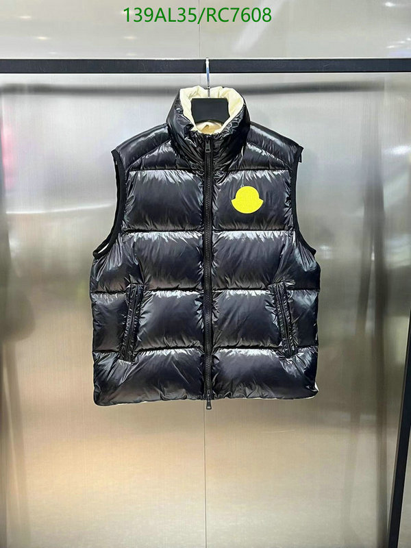 Moncler-Down jacket Men Code: RC7608 $: 139USD