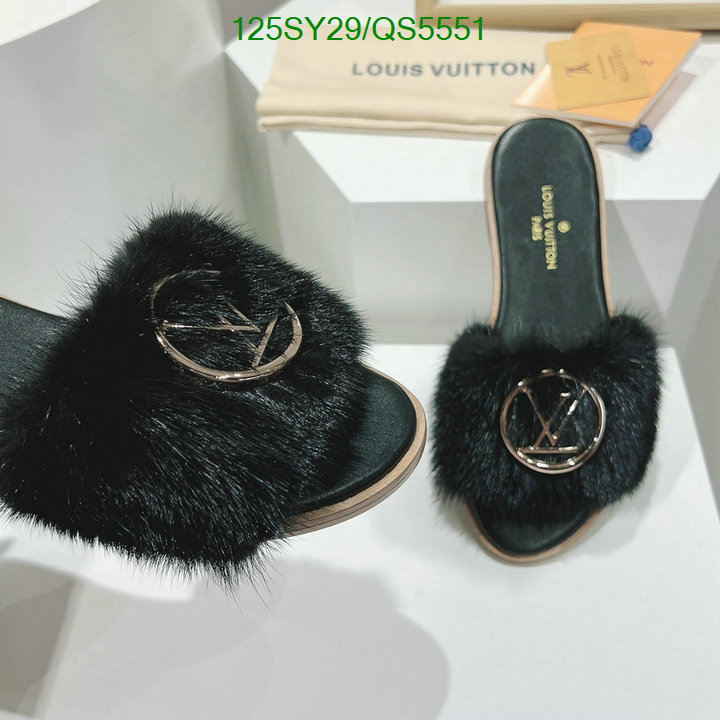 LV-Women Shoes Code: QS5551 $: 125USD