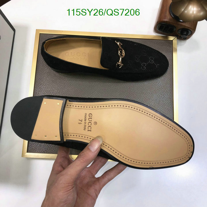 Gucci-Men shoes Code: QS7206 $: 115USD