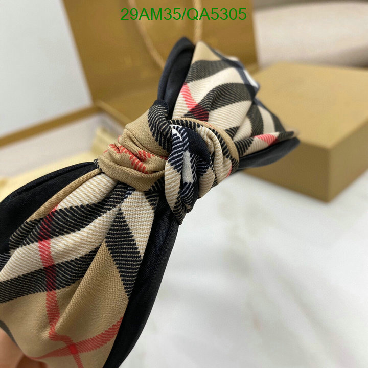 Burberry-Headband Code: QA5305 $: 29USD