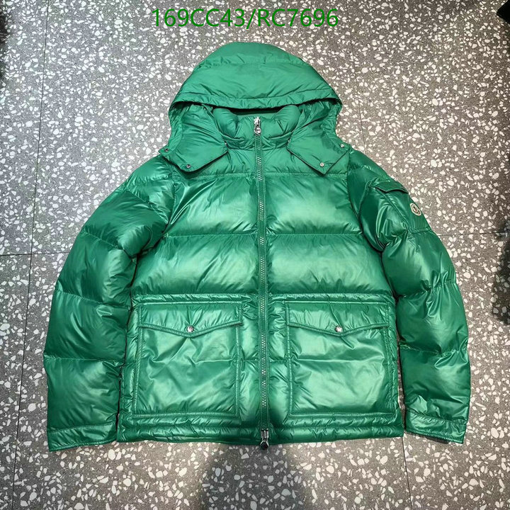 Moncler-Down jacket Men Code: RC7696 $: 169USD