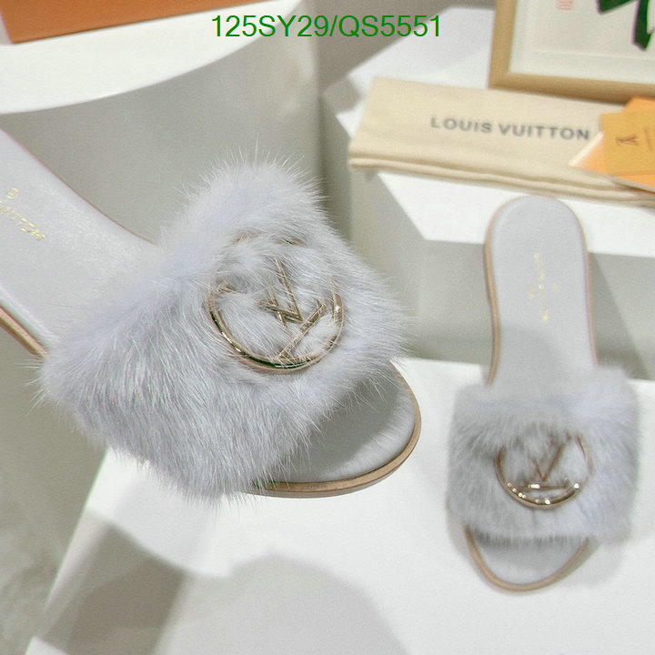 LV-Women Shoes Code: QS5551 $: 125USD