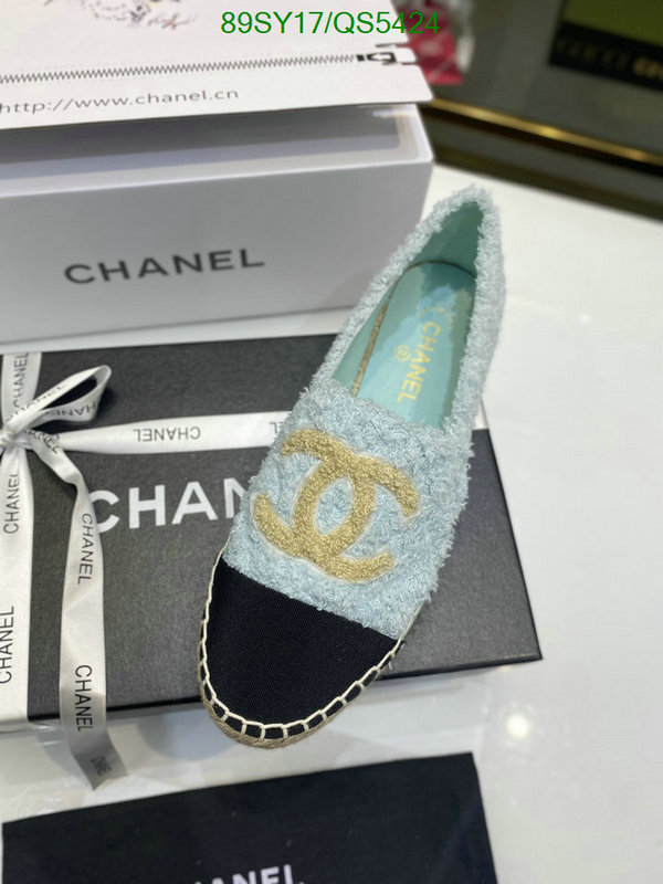 Chanel-Women Shoes Code: QS5424 $: 89USD