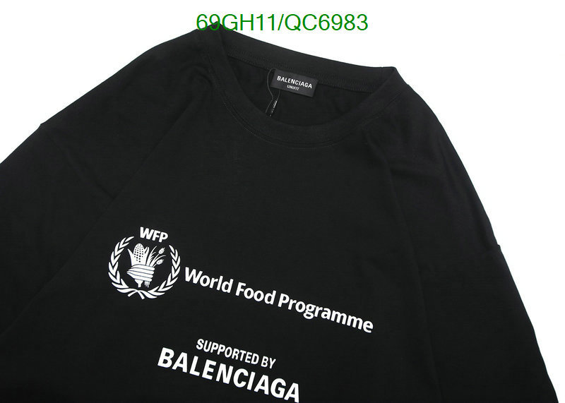 Balenciaga-Clothing Code: QC6983 $: 69USD