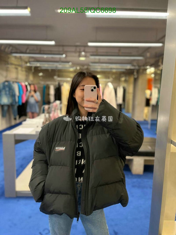 Balenciaga-Down jacket Women Code: QC6698 $: 209USD