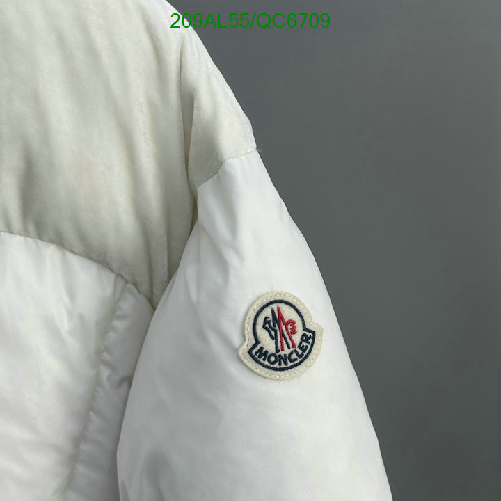 Moncler-Down jacket Women Code: QC6709 $: 209USD